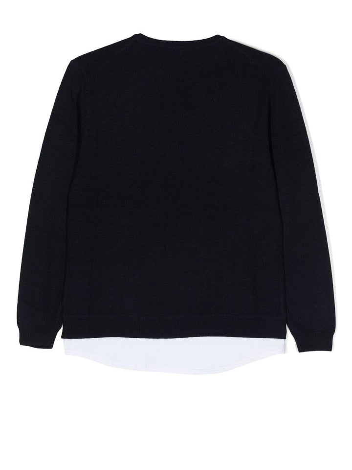 Maglione blu per bambino