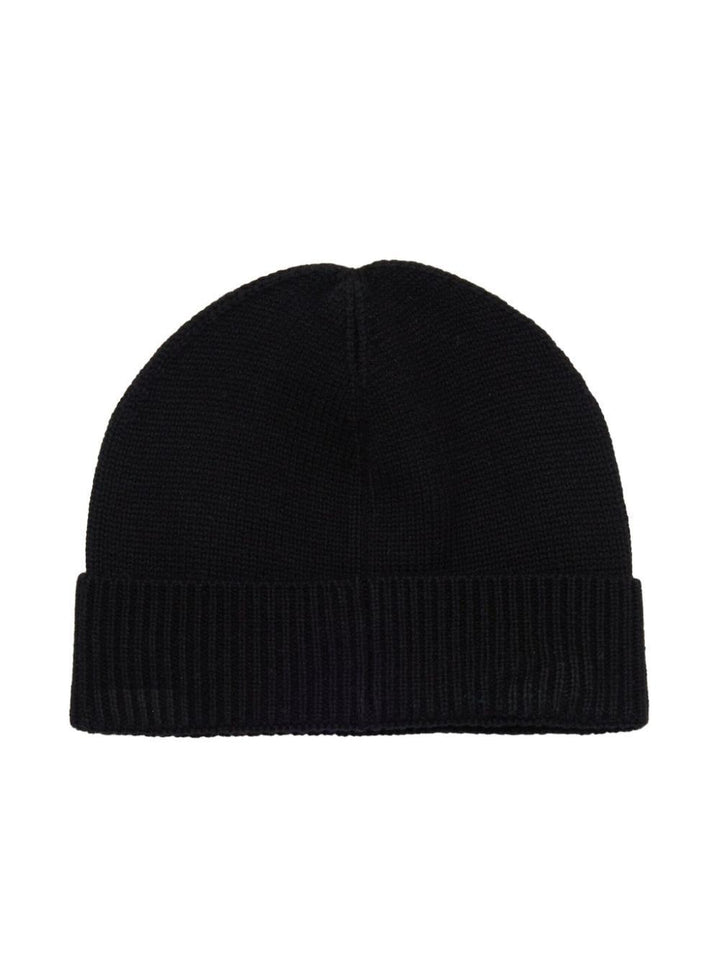 Black hat for children with logo