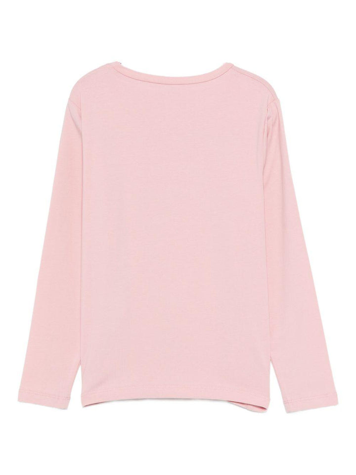 T-shirt rosa per bambina GF5080J0088 51906 Liu Jo 