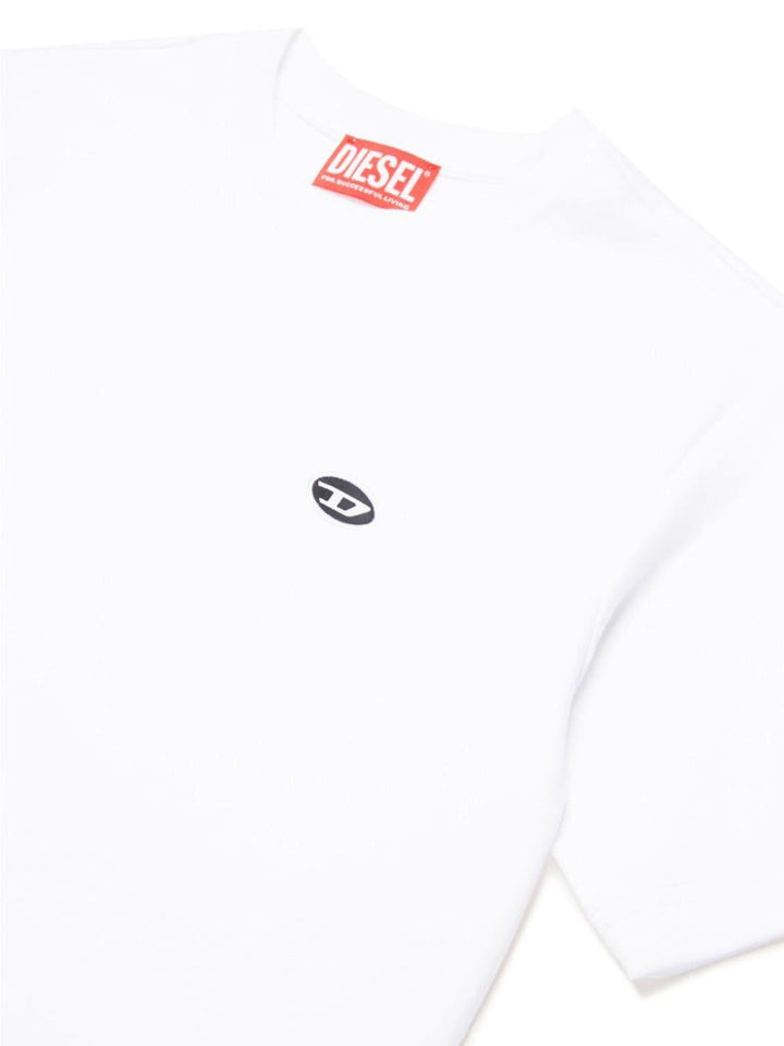 White cotton t-shirt for children
