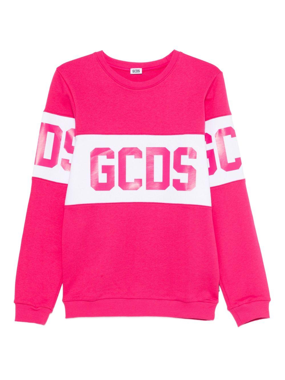 Felpa fucsia per bambina B2JU1527BA2 59 Gcds Kids 