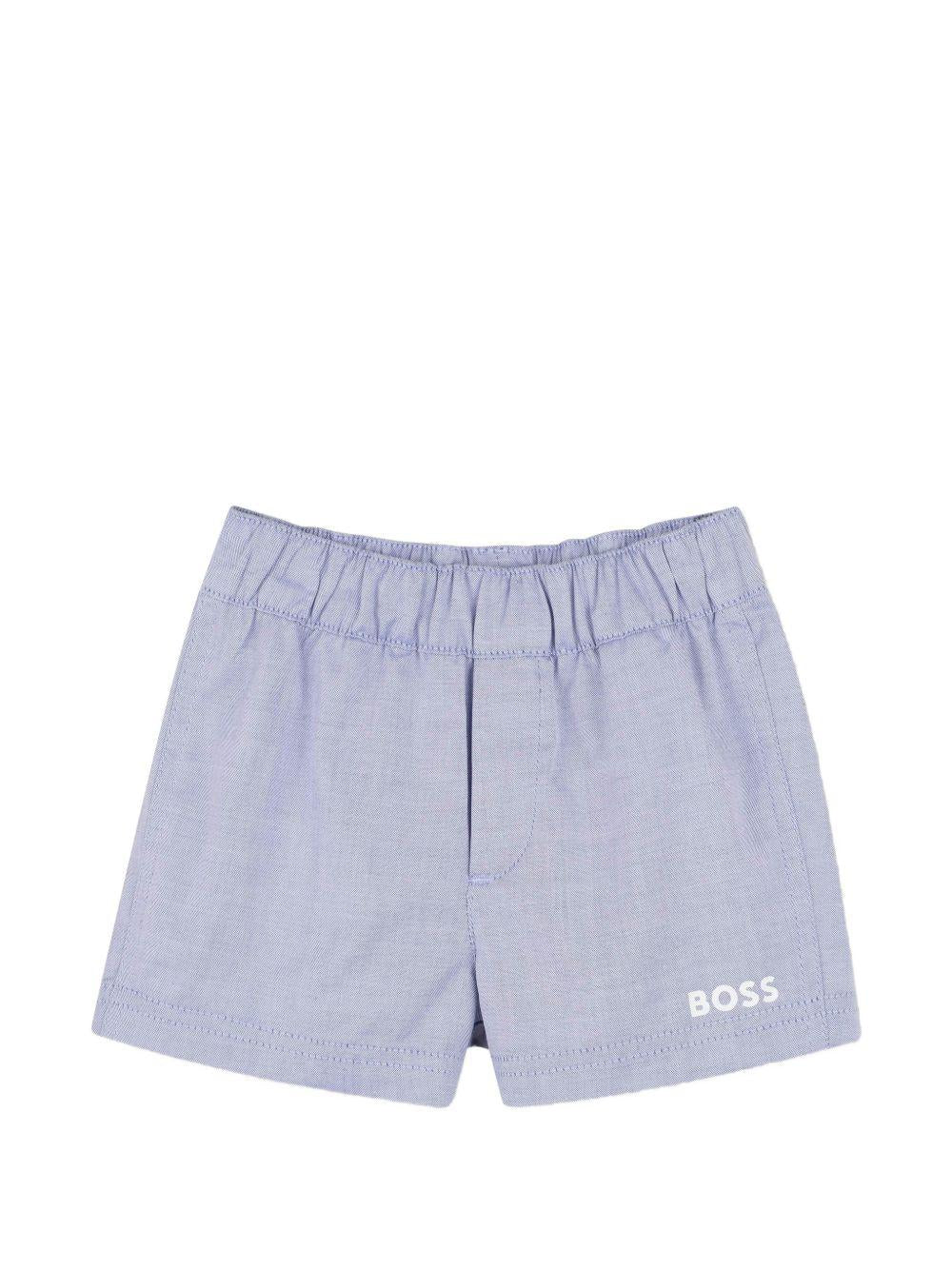 Completo azzurro per neonato J53054 813 Boss Kids 