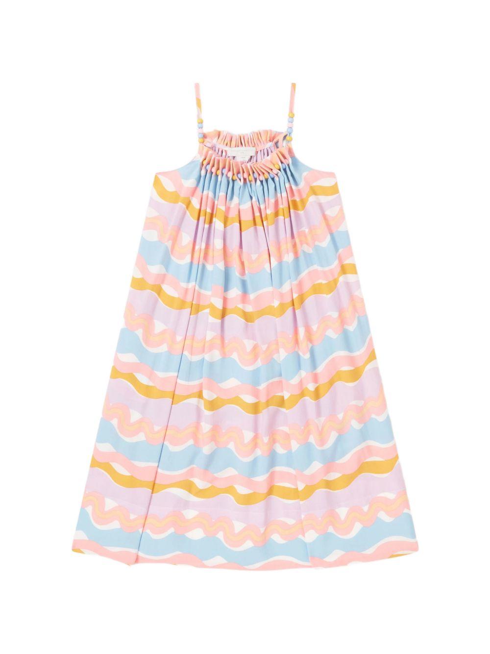 Abito multicolor per bambina TY1A82Z3442 999MC Stella McCartney Kids 