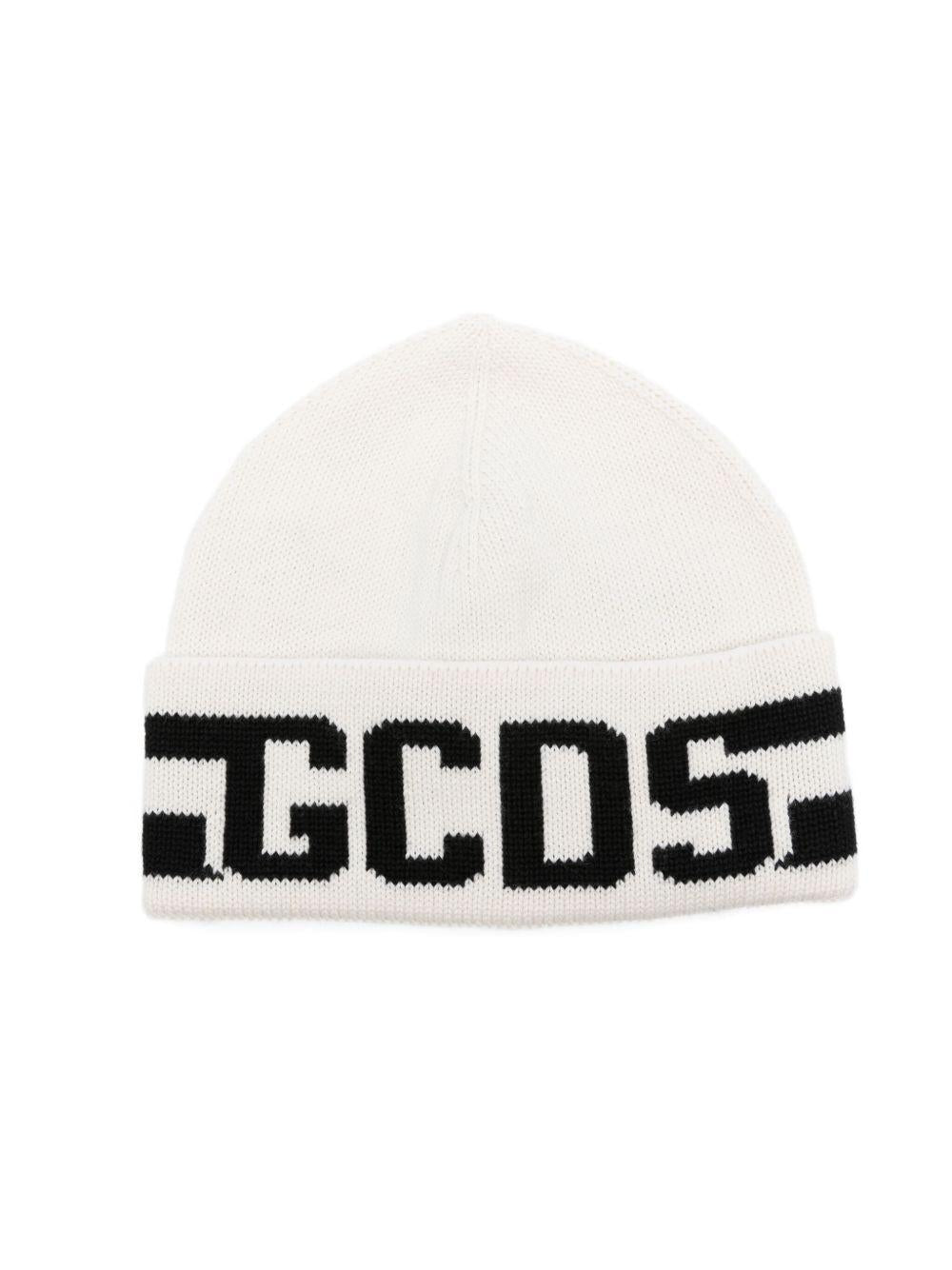Cappello bianco per bambino B2JU5818AL9 15 Gcds Kids 