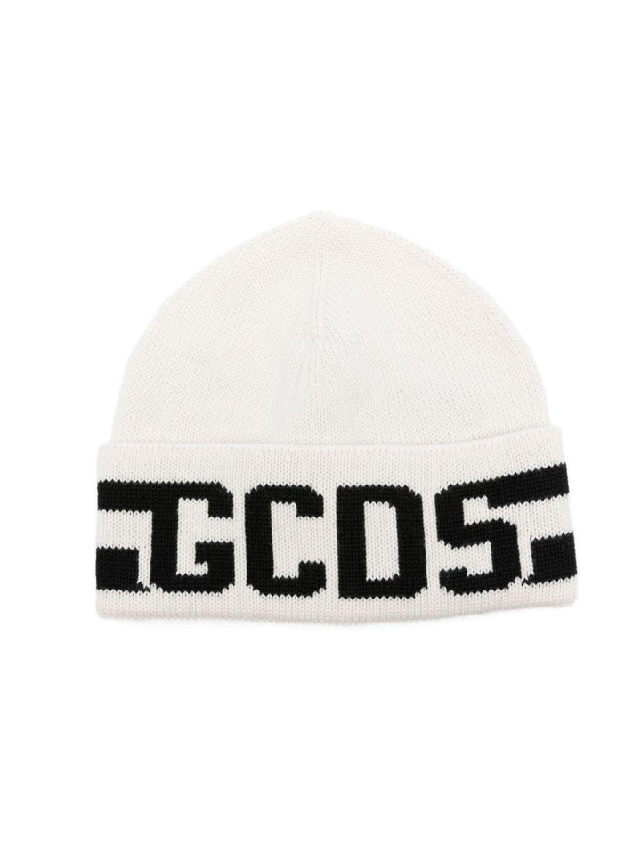 Cappello bianco per bambino B2JU5818AL9 15 Gcds Kids 