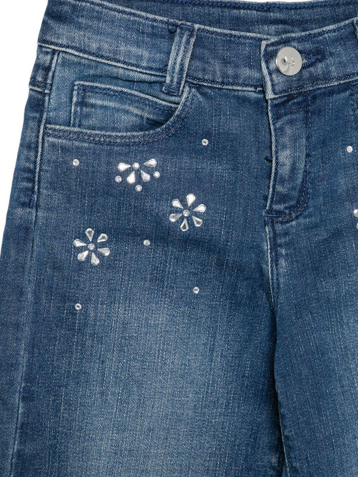 Jeans blu per bambina KA6130D3246 79069 Liu Jo 