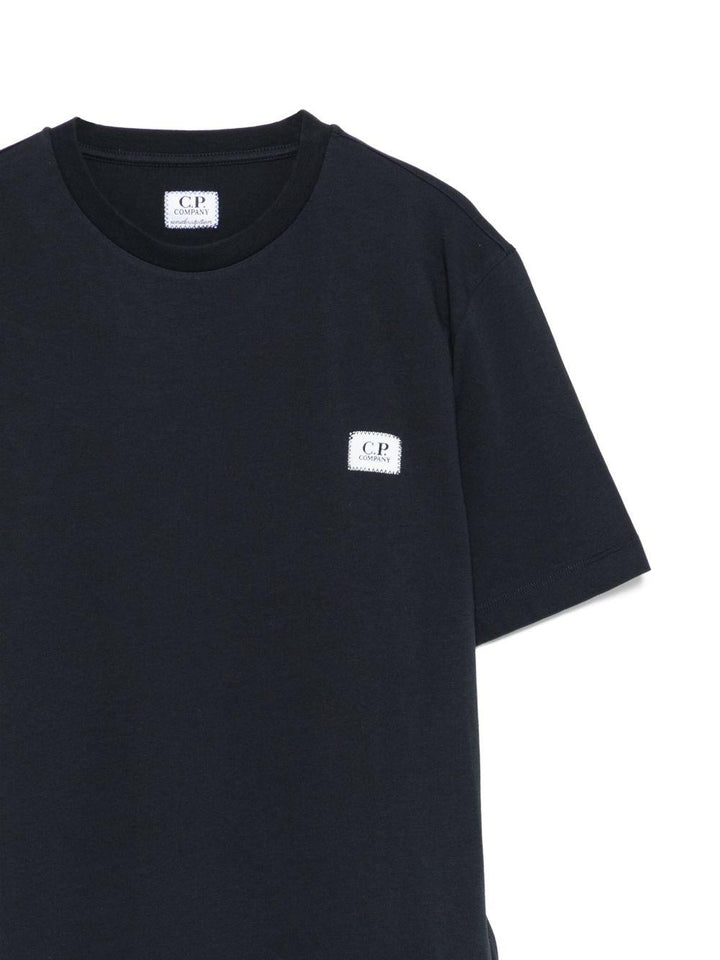 T-shirt blu navy per bambino CUM00SLAA17 41150 C.P Company Kids 