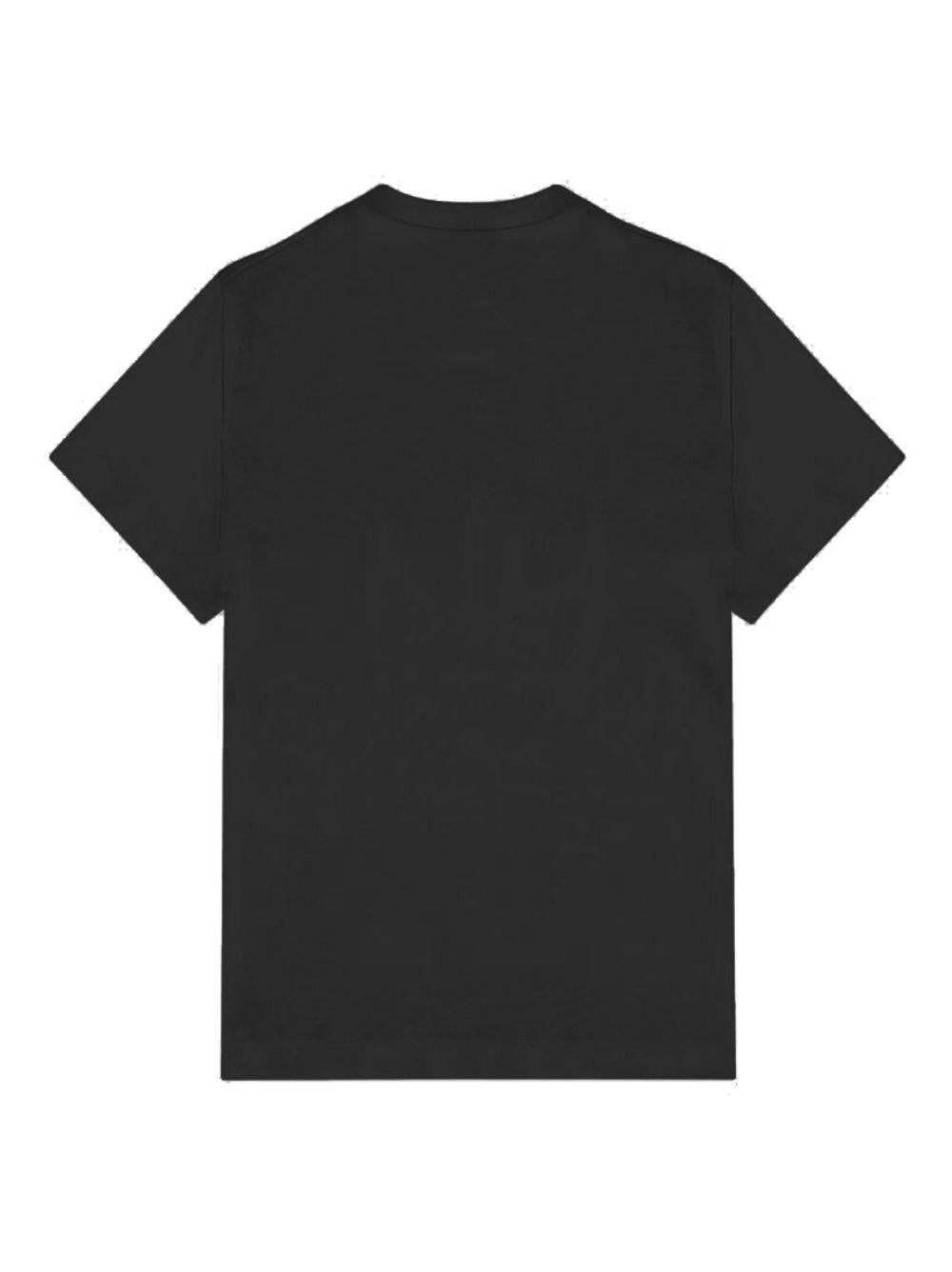 T-shirt nero per bambino F5BKJUTH242 110 Barrow Kids 