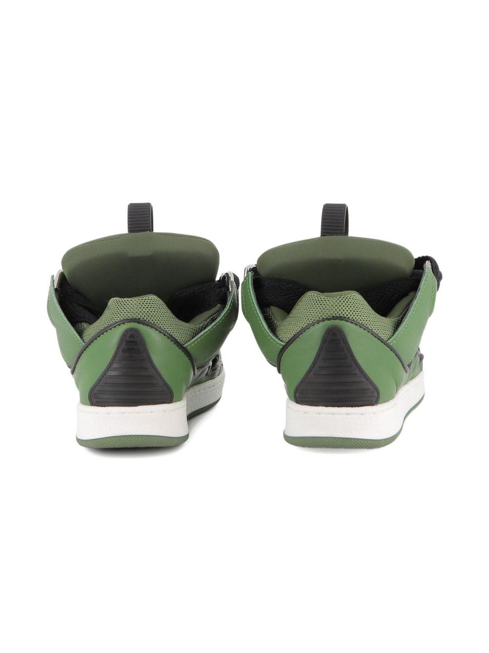 Sneakers verde per bambino N30308 665 Lanvin Enfant 