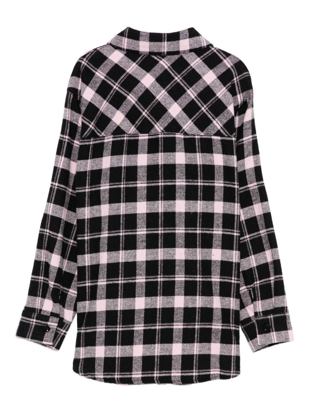 Camicia nera/bianca per bambina GF5137T088A P9009 Liu Jo 