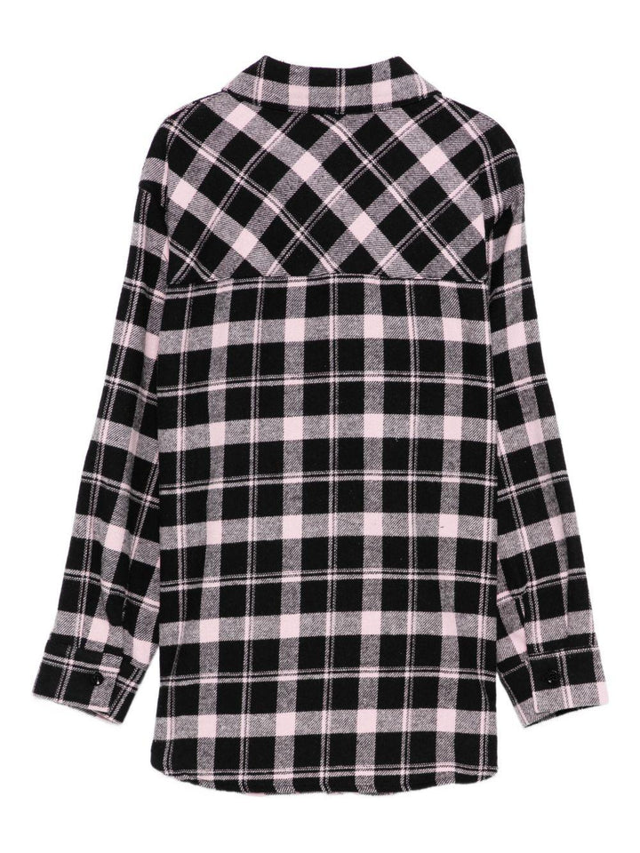 Camicia nera/bianca per bambina GF5137T088A P9009 Liu Jo 