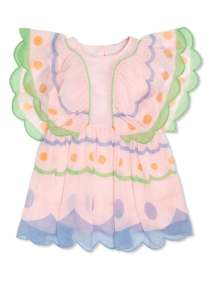 Abito rosa chiaro per bambina TW1E22Z2554 50HMC Stella McCartney Kids 