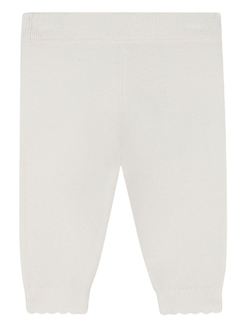 Completo bianco sporco per neonata C20778 117 Chloe 