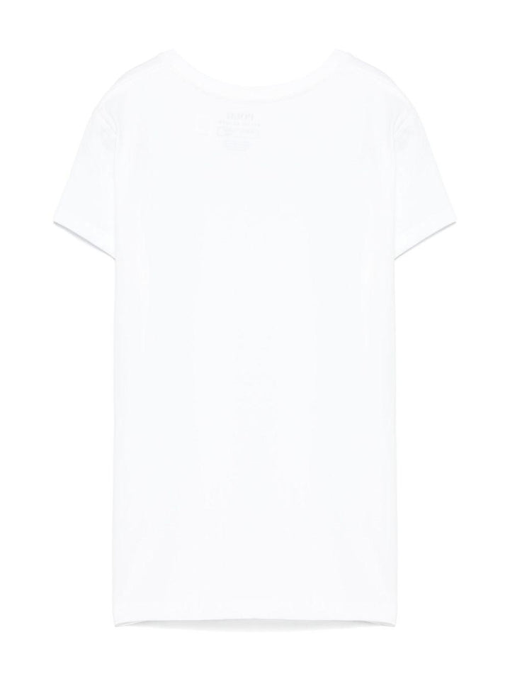 T-shirt bianca per bambina 313833549 064 Ralph Lauren Kids 
