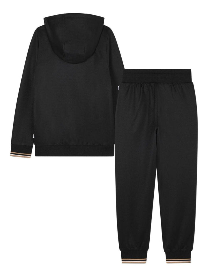 Completo nero per bambino J52399 09B Boss Kids 