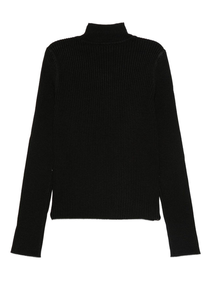 Maglione nero per bambina 252GJ3042 00006 Twin Set 
