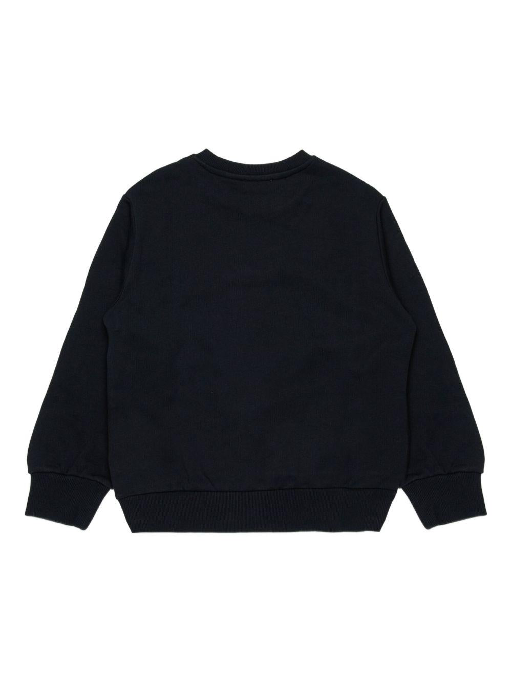 Felpa nera per bambino J02488KYAQK K900 Diesel Kids 