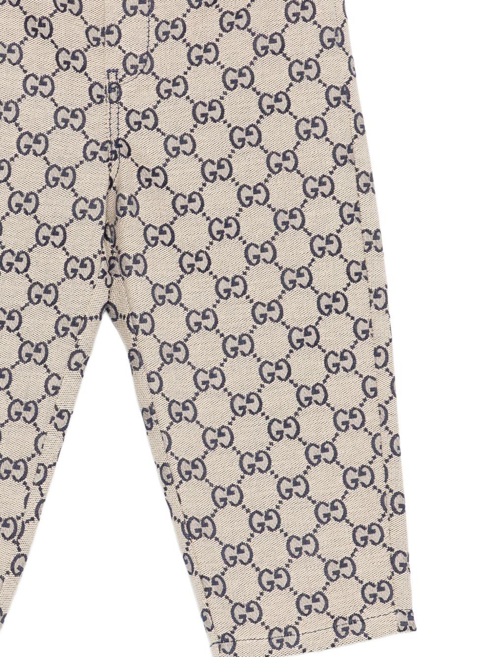 Pantalone beige per neonato 791202XWA8X 9118 Gucci Kids 