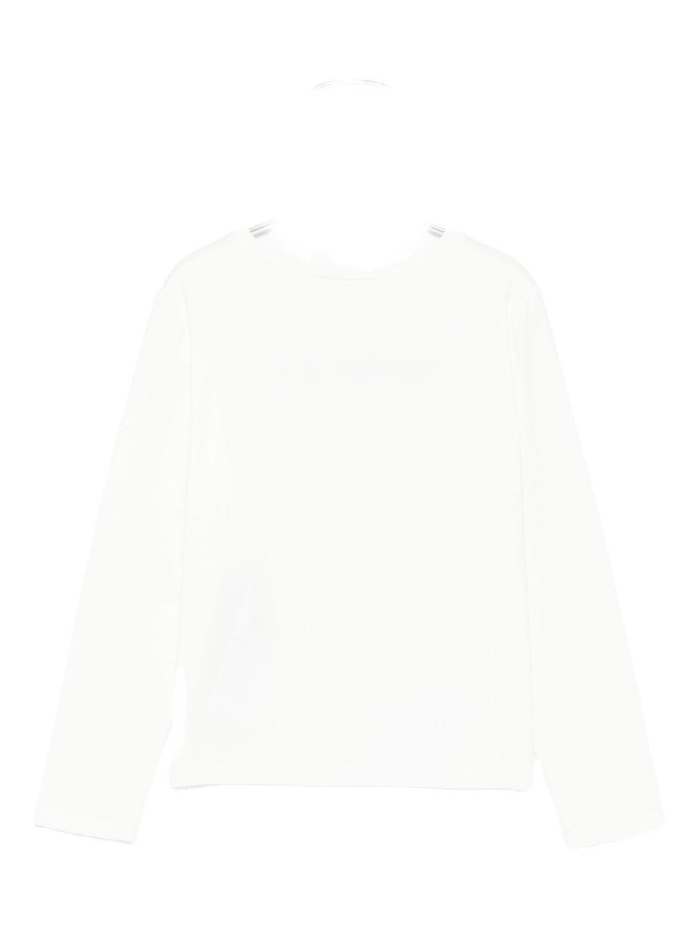 T-shirt bianco per bambina GF5043J0088 10602 Liu Jo 