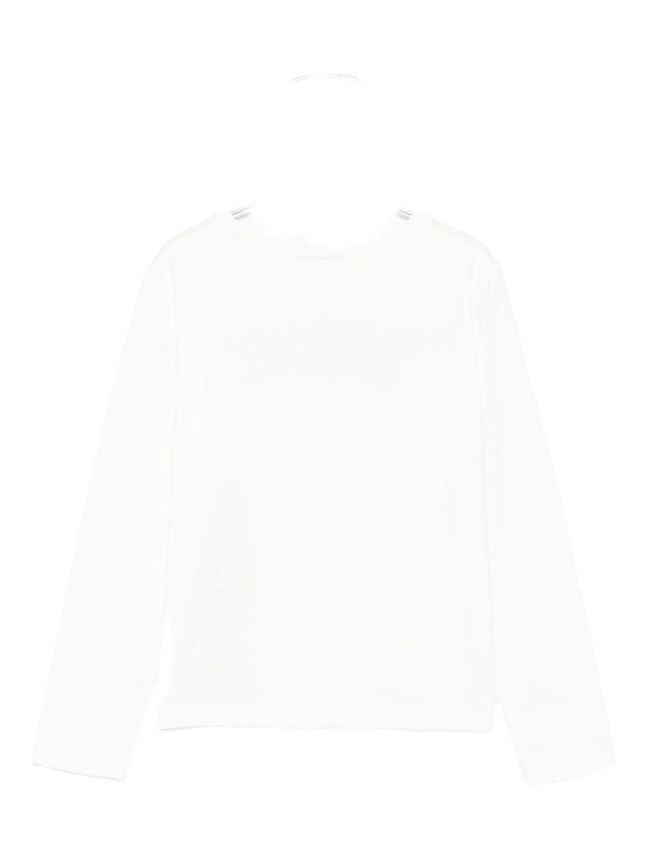 T-shirt bianco per bambina GF5043J0088 10602 Liu Jo 