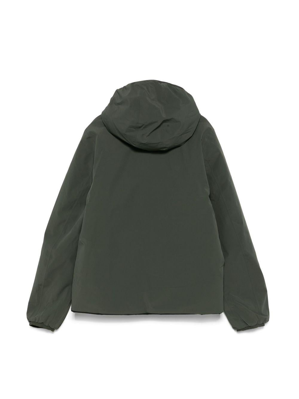Giubbotto verde/nero per bambino K71337W AGQ K-Way Kids 