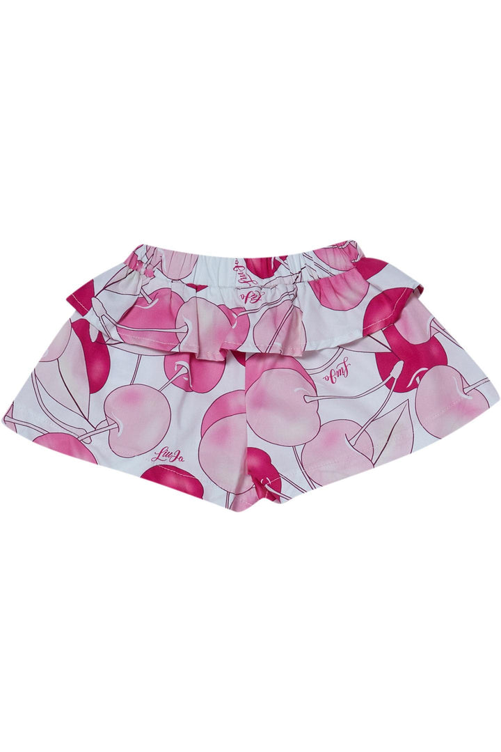 Bermuda bianca per bambina