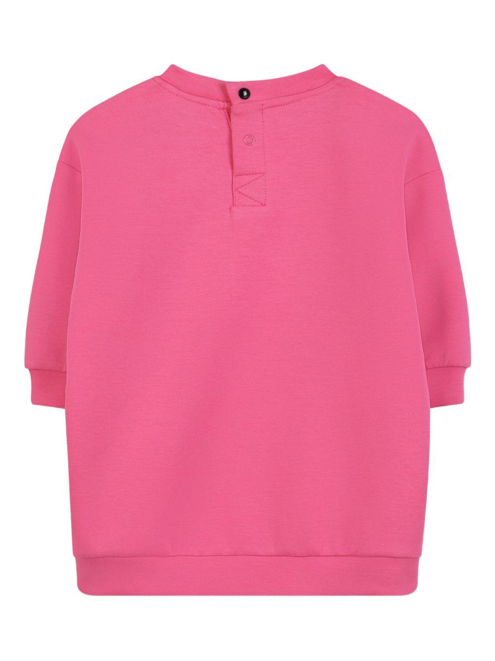 Abito rosa per neonata Z30657 48V Karl Lagerfeld Kids 