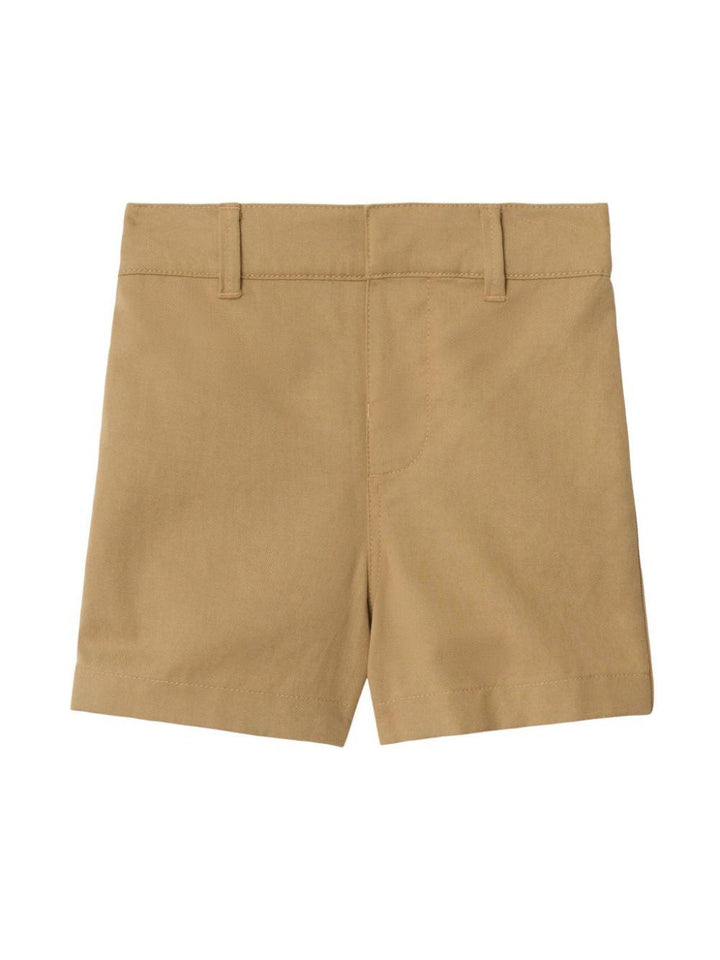Bermuda beige sabbia per neonato 8100532 B9719 Burberry Kids 