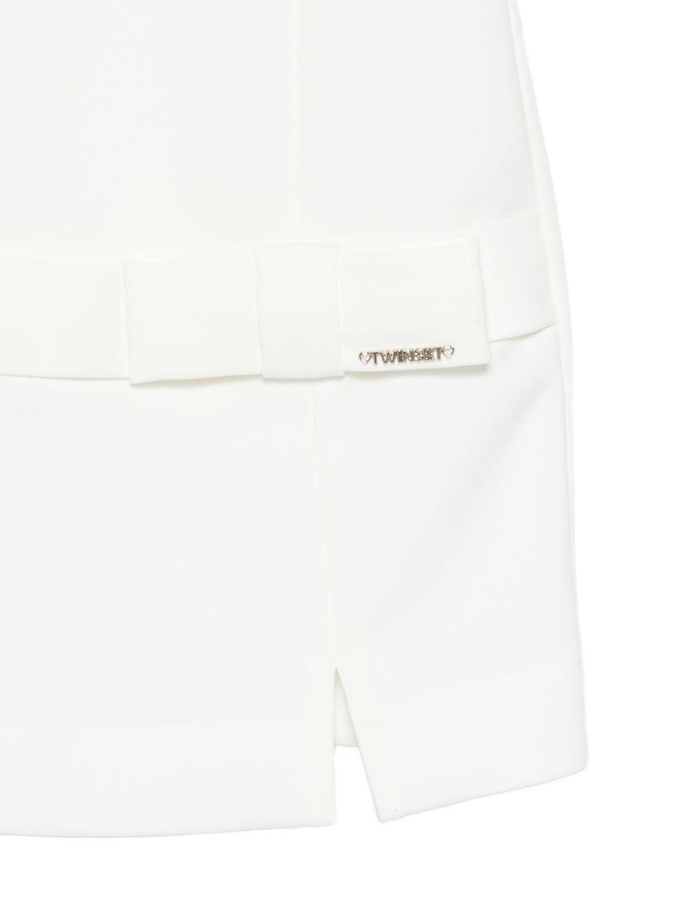 Abito bianco per bambina 261GJ2Q58 00526 Twin Set 