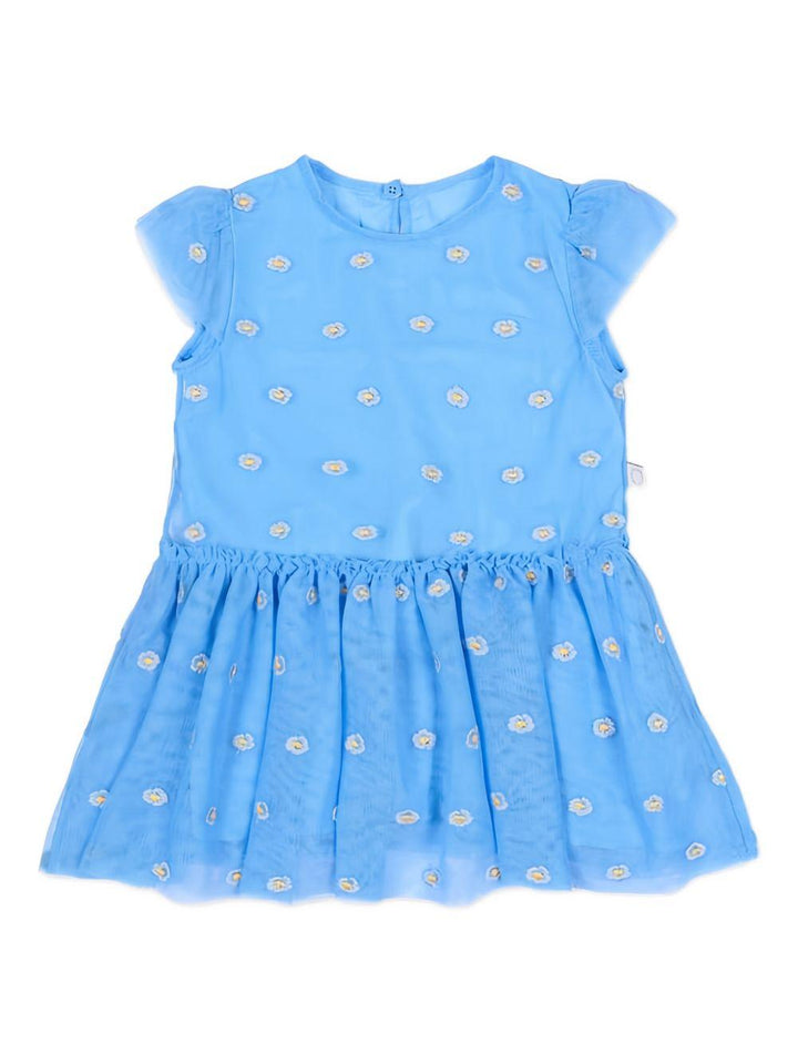 Abito blu per neonata TY1051Z3653 636EM Stella McCartney Kids 