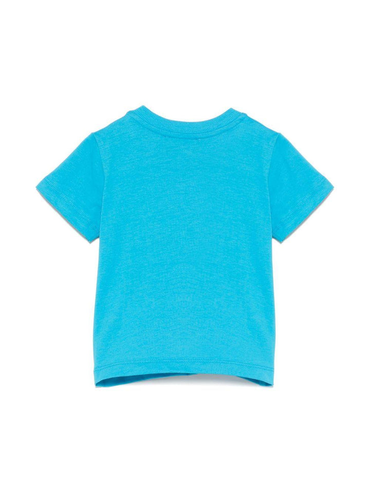 T-shirt azzurra per neonato