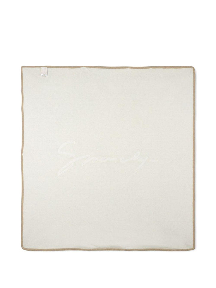 Coperta bianca per neonato H30852 117 Givenchy Kids 