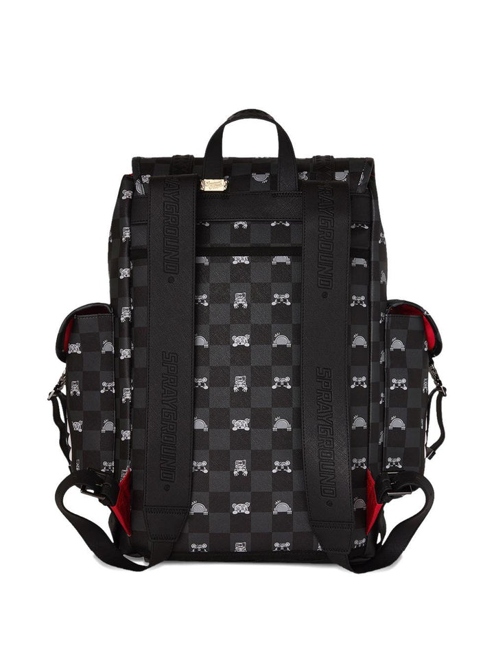 Zaino nero/grigio per bambino 910B8909 NSZ Sprayground Kid 