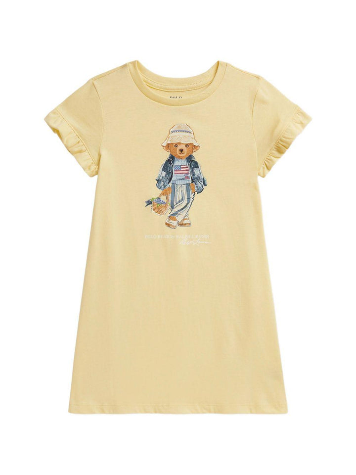 Abito giallo per bambina 312A11770 001 Ralph Lauren Kids 
