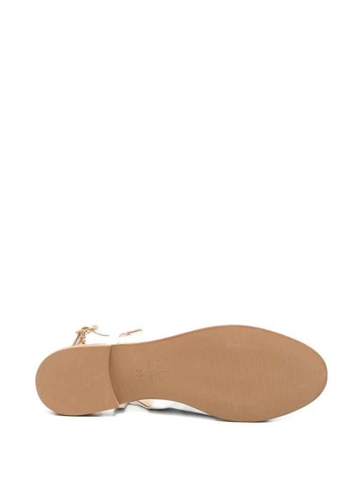 Sandali bianche per bambina F4A3E04851733 139 Elisabetta Franchi Kids 