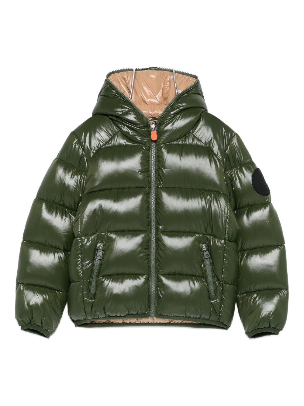 Giubbotto verde per bambino J31280BLOVE21 50023 Save The Duck Kids 