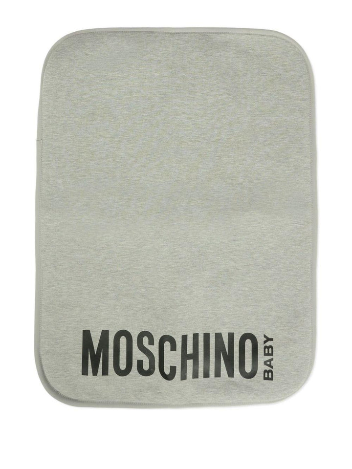 Borsa mamma grigia per neonato MUX05NLDA32 60901 Moschino Kids 