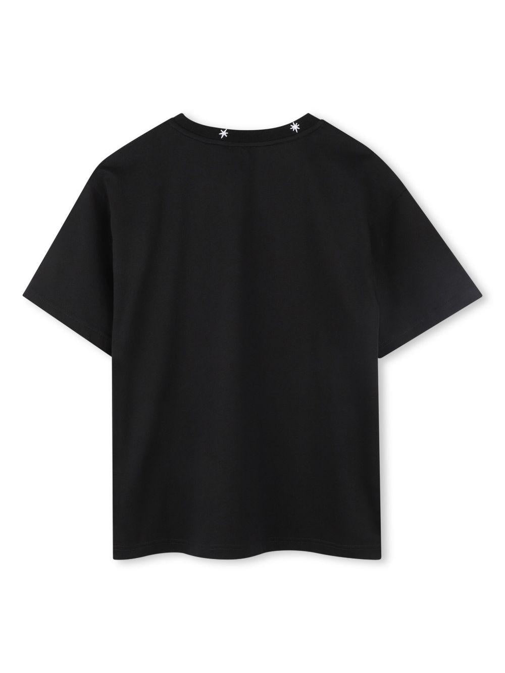 T-shirt nera per bambino