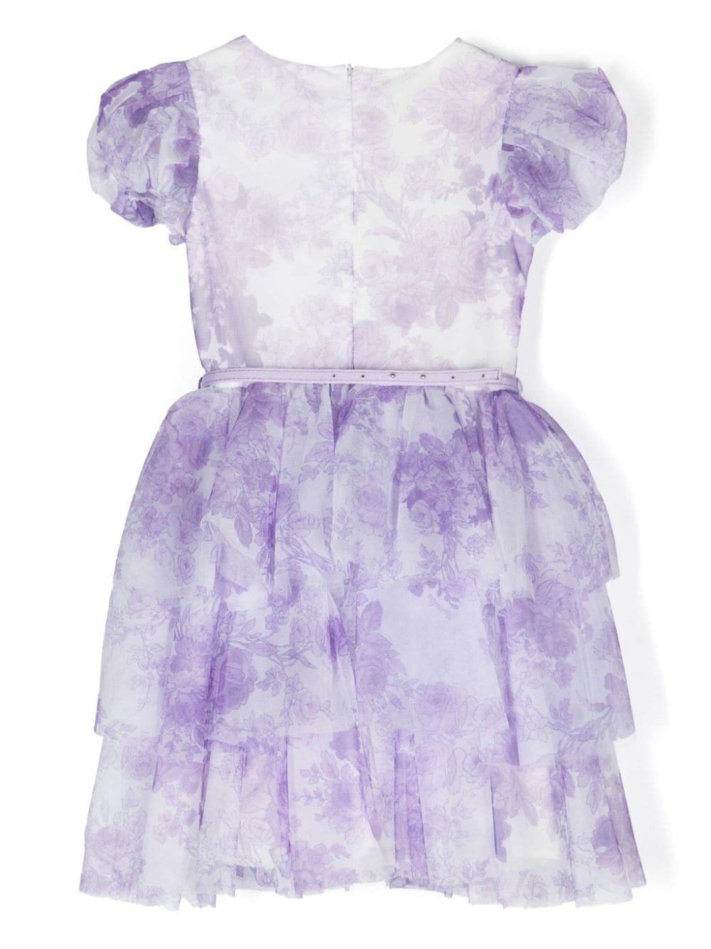 Abito viola per bambina