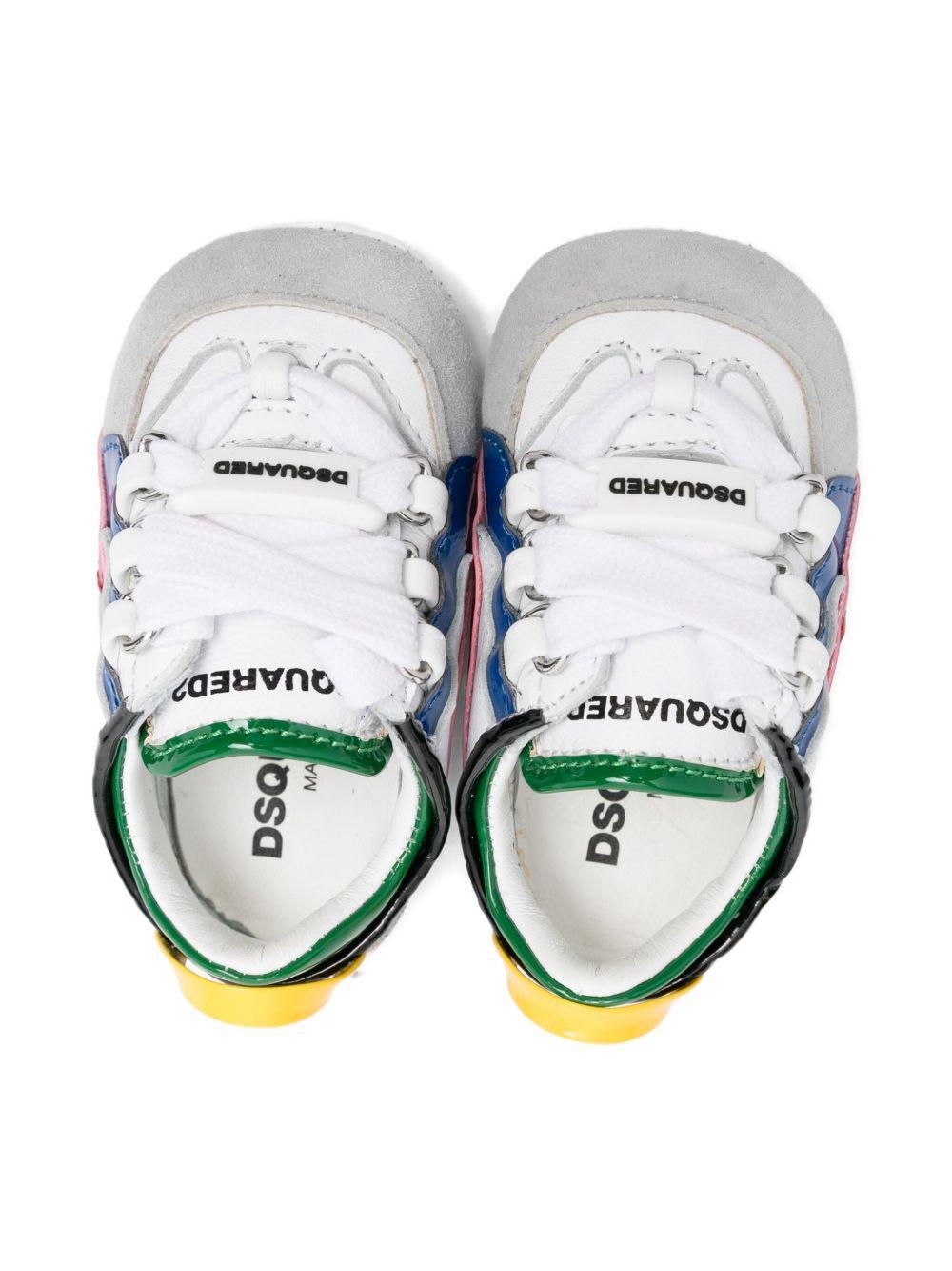 Sneakers multicolor per neonato 81362 01 Dsquared2 Kids 