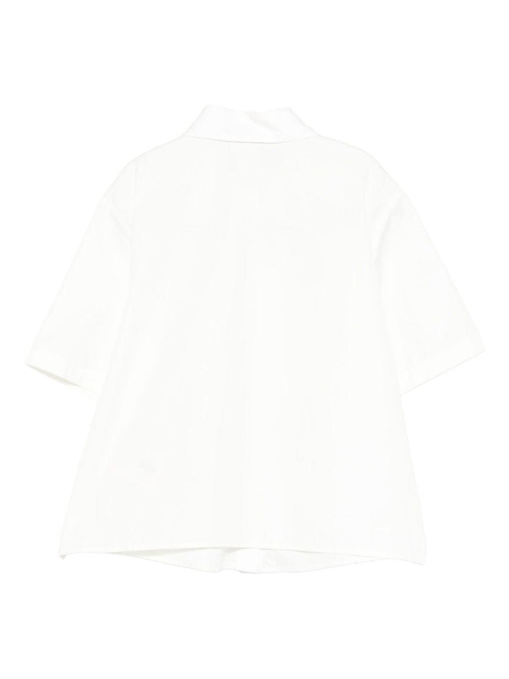 Camicia bianca per bambina JFC136AEXZ F0TU9 Fendi Kids 