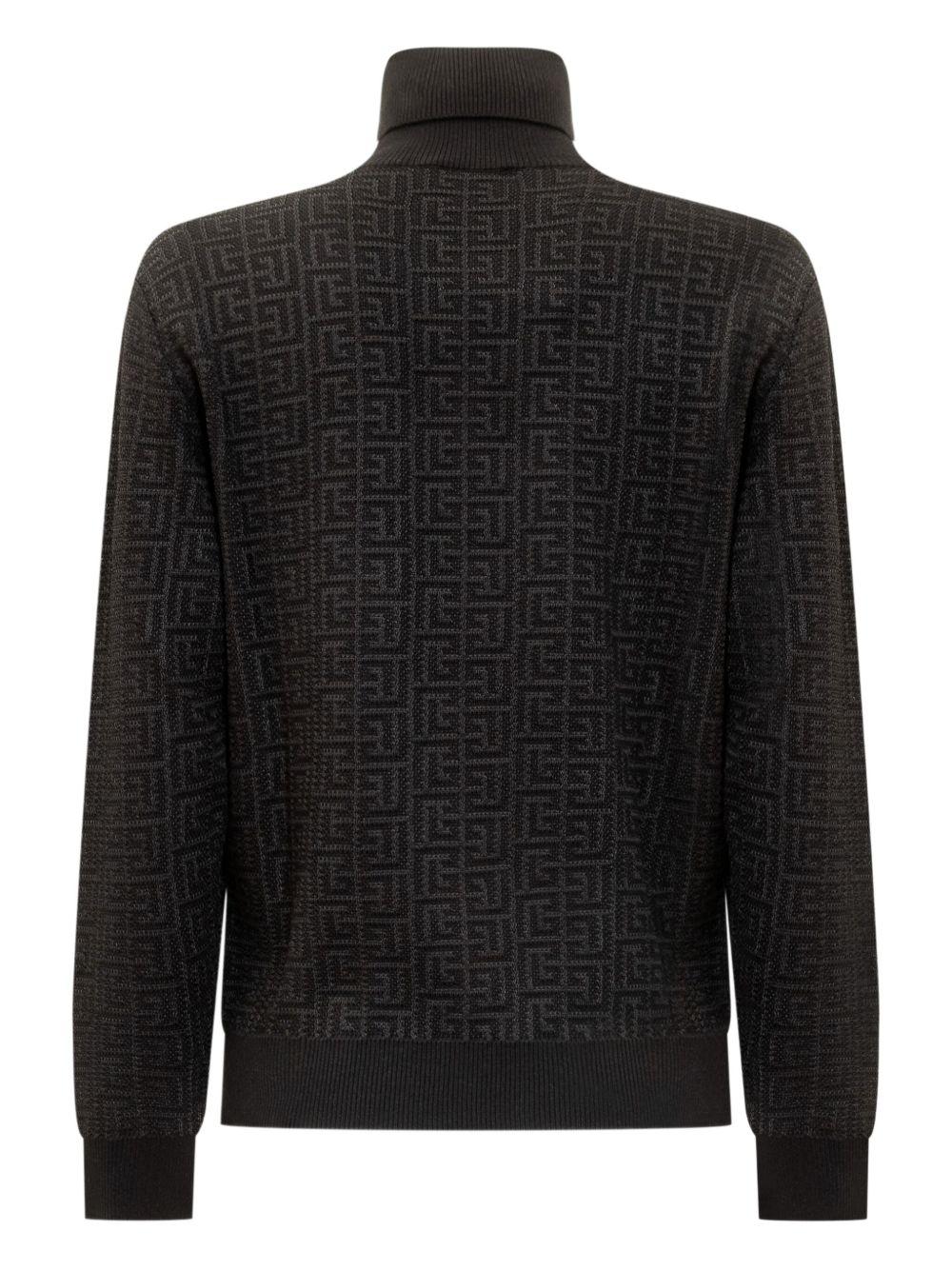 Dolcevita nero per bambino BX9Q00X0121 930 Balmain Kids 