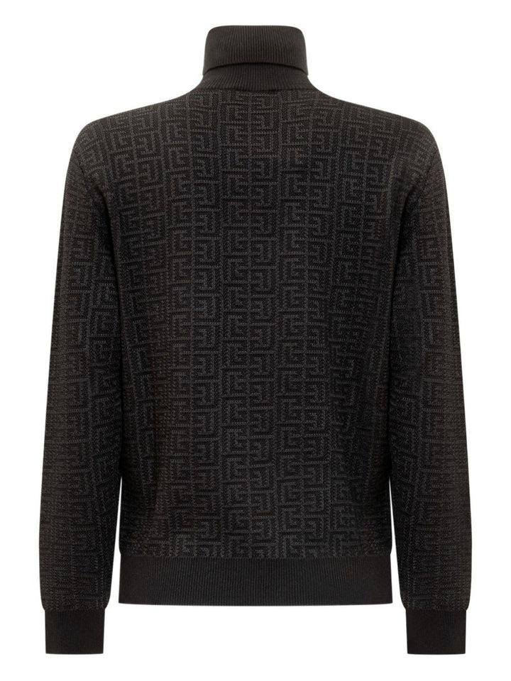 Dolcevita nero per bambino BX9Q00X0121 930 Balmain Kids 