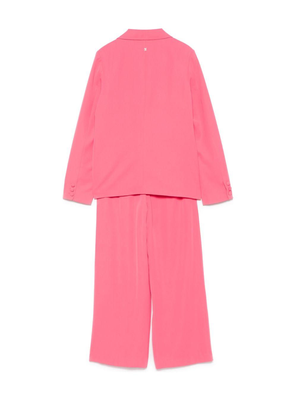 Completo elegante rosa fucsia per bambina