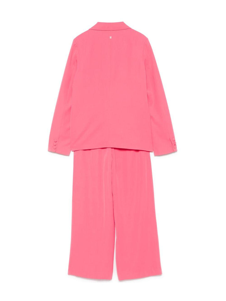 Completo elegante rosa fucsia per bambina