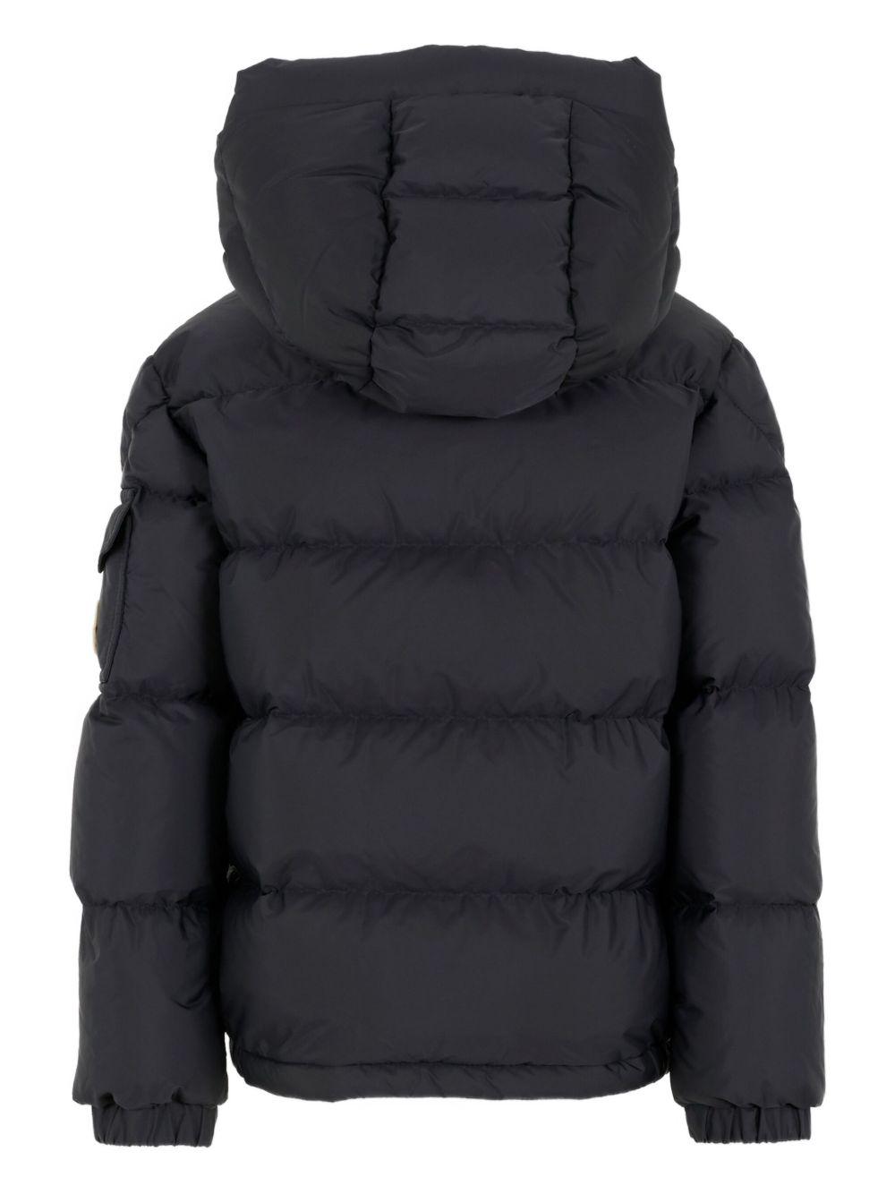 Giubbotto blu per bambino 9541A0008153A5E 742 Moncler Kids 