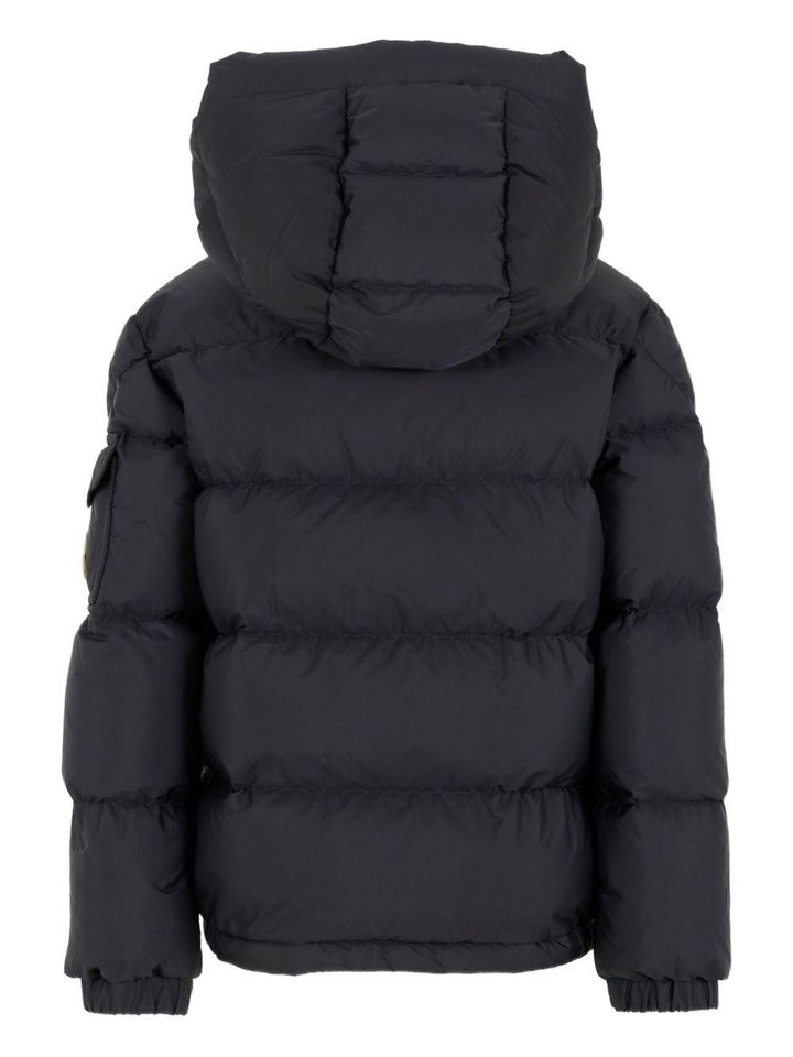 Giubbotto blu per bambino 9541A0008153A5E 742 Moncler Kids 