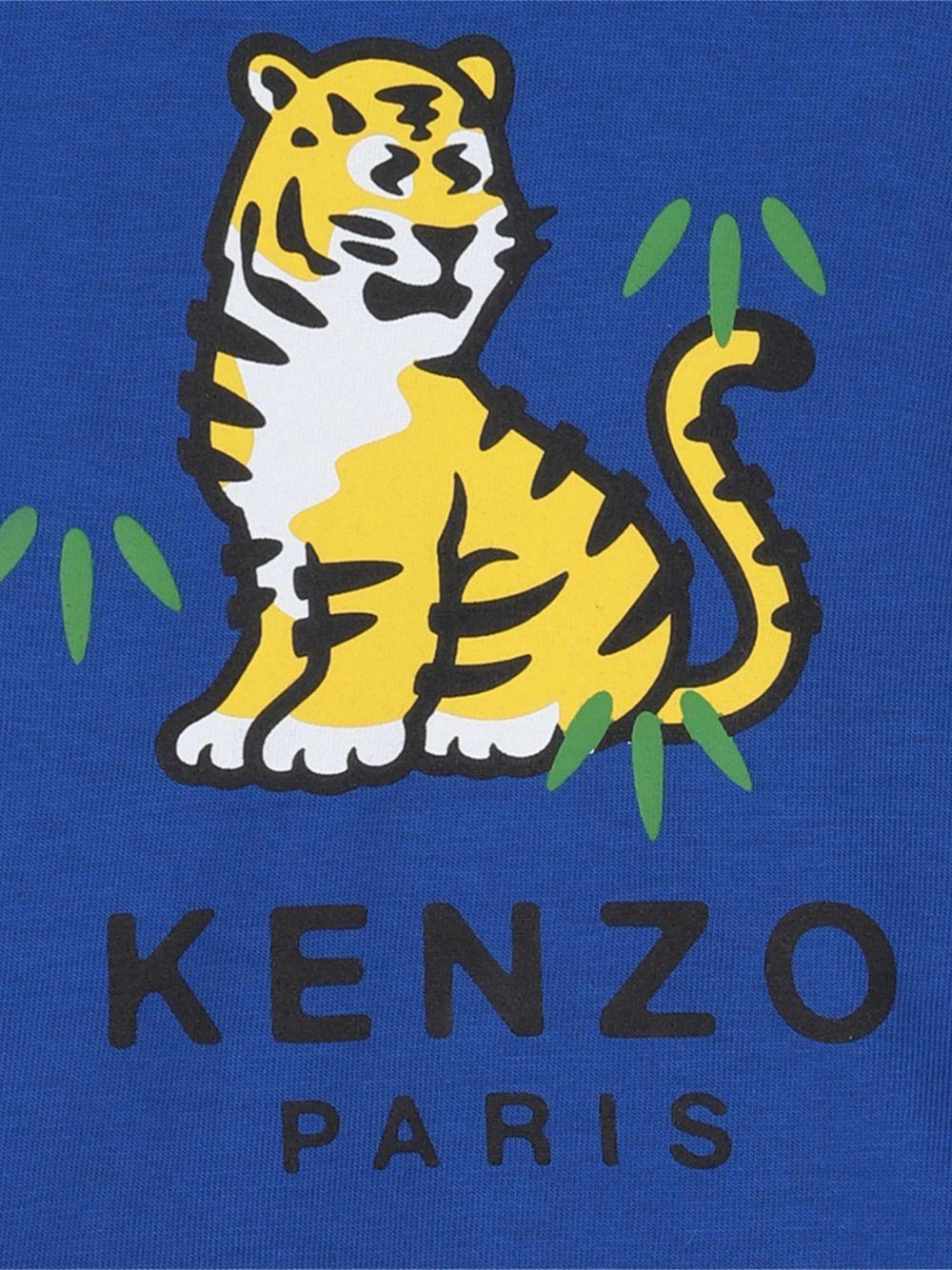 Completo blu per neonato K61867 871 Kenzo Kids 