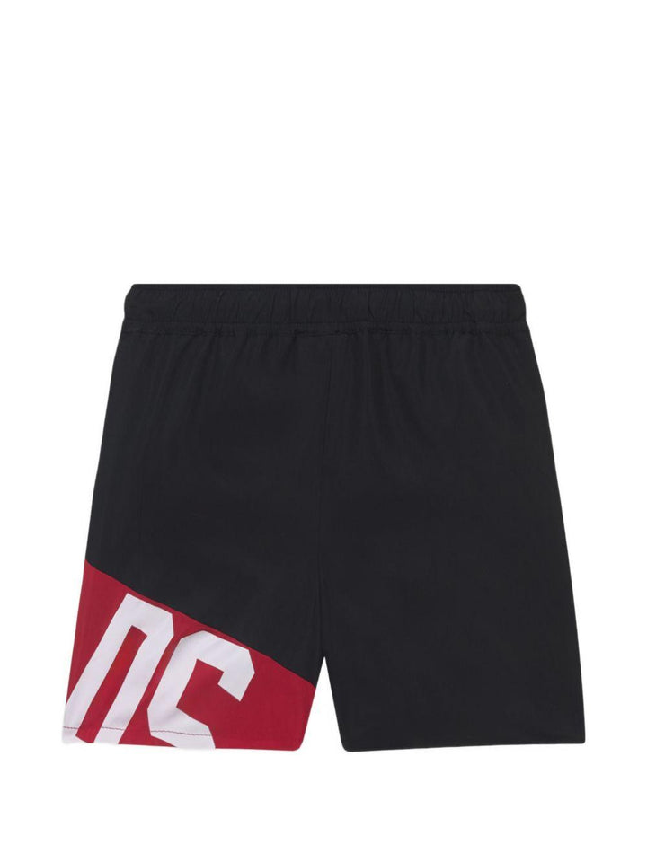 Costume nero per bambino C1BJQS524T016 999R Gcds Kids 