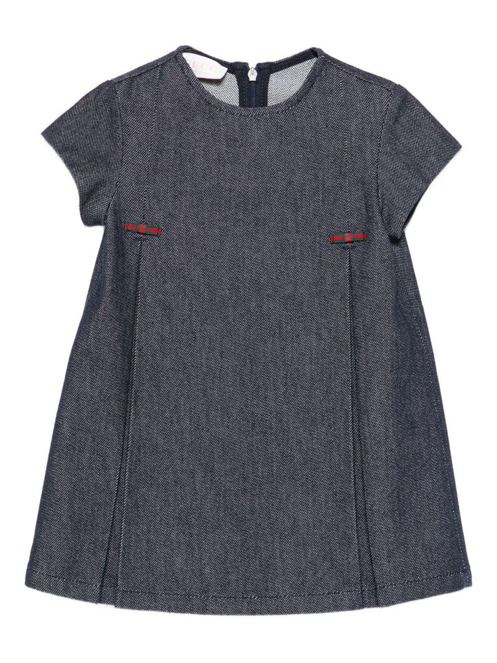 Abito blu scuro per neonata 840353XDDCN 4759 Gucci Kids 
